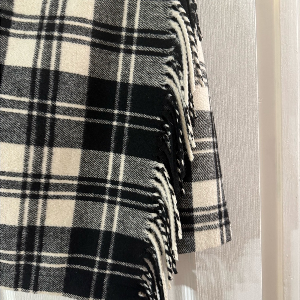 ANTONIO MELANI Plaid Fringe Skirt - Picture 4 of 7